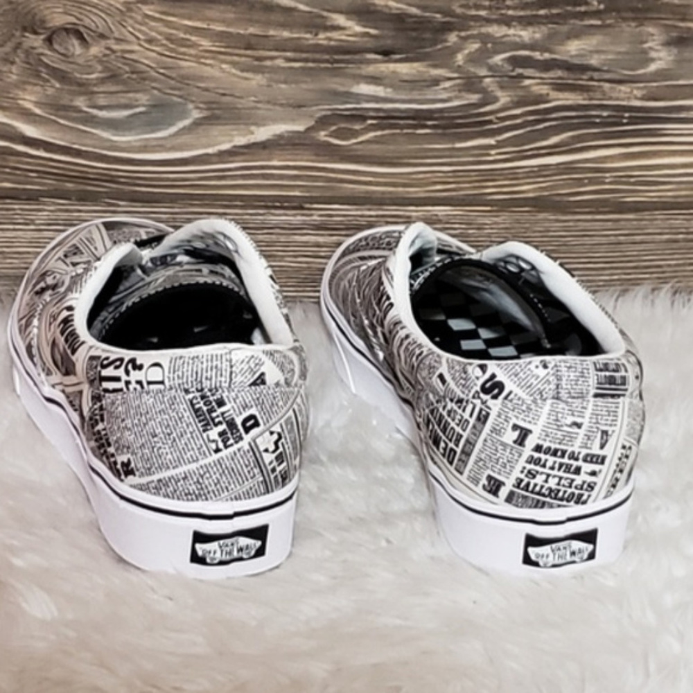 New Vans Harry Potter Daily Prophet News Sneakers - Picture 5 of 8